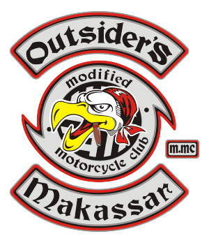 Logo MMC Outsiders Chapter Makassar